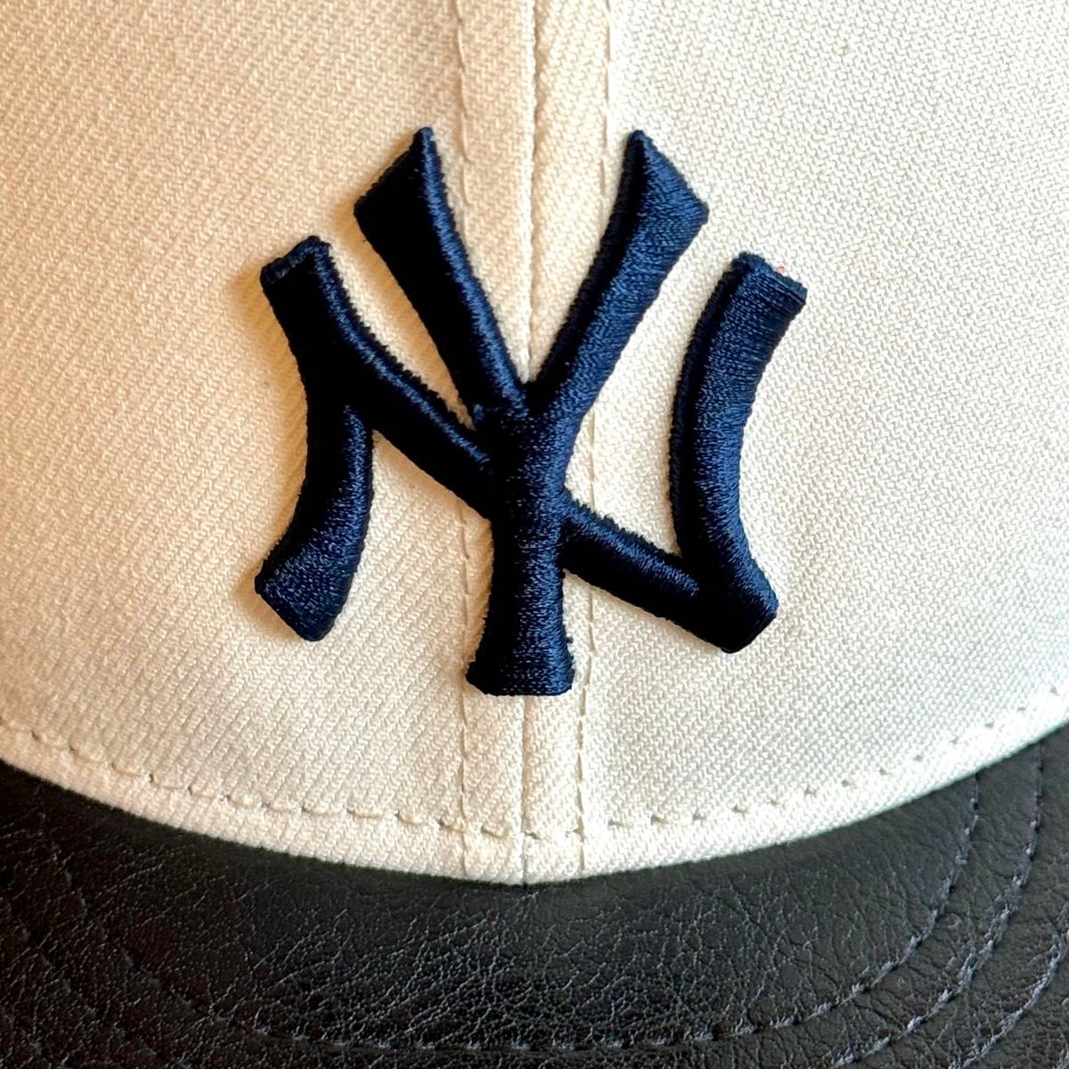 NEW ERA ニューエラ 59FIFTY Leather Visor ニューヨーク NEW ERA ニューエラ 59FIFTY Leather Visor ニューヨーク