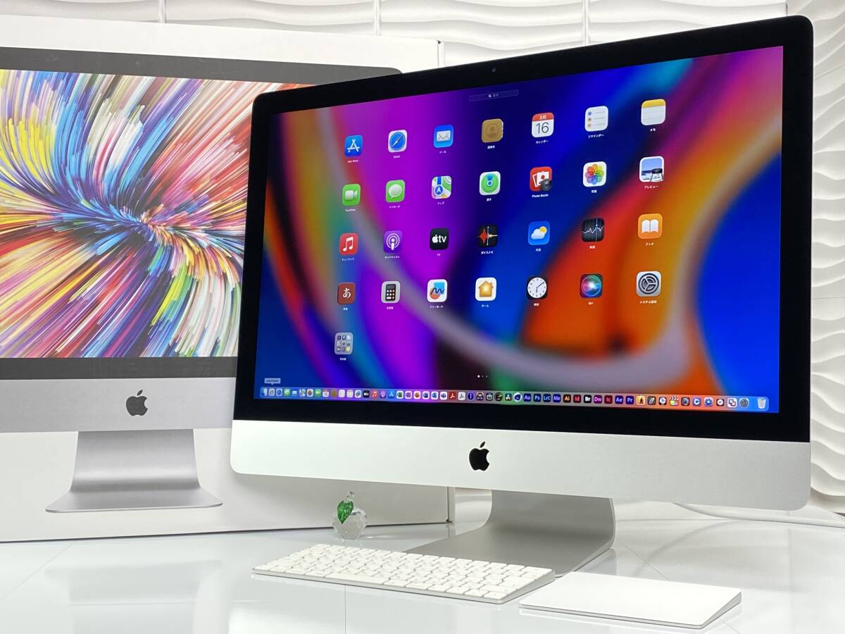 【 美品 】iMac Retina 5K 2019/27インチCore i5大容量ストレージ5TB メモリ40GB / AMD Radeon Pro 570X搭載_画像4