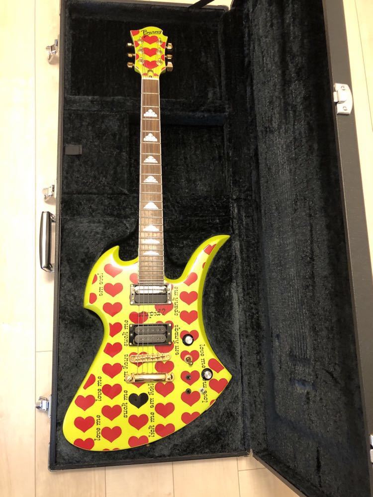 Hide Guitar Mg 155gh Green Heart Real Yahoo Auction Salling Hide Guitar Mg 155gh Green Heart Real Yahoo Auction Salling