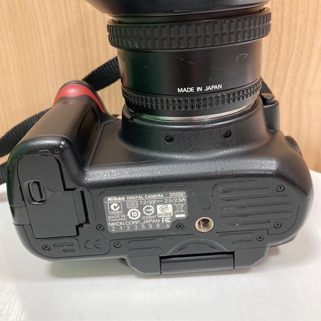 【4385】ニコン NIKON D5000　AF NIKKOR　20㎜　1：2.8　デジタル一眼レフカメラ_画像6