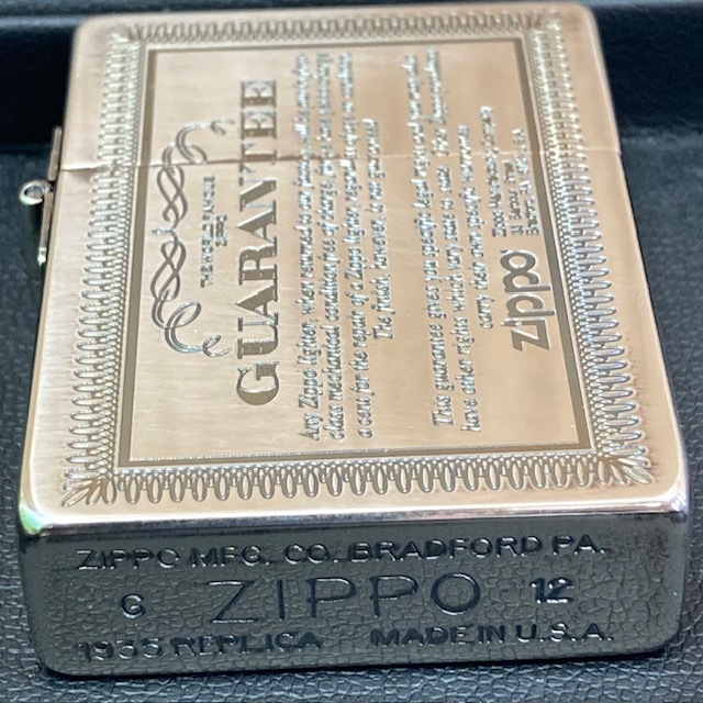 【4589】ZIPPO 1935復刻モデル GUARANTEE シルバーの画像3