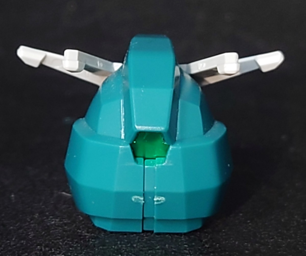 HG 1/144 機動戦士ガンダム水星の魔女 ガンダムルブリスウル 頭部 パーツ ミキシングに 組済み完成品 ガンプラ 正規品 同梱歓迎_画像3