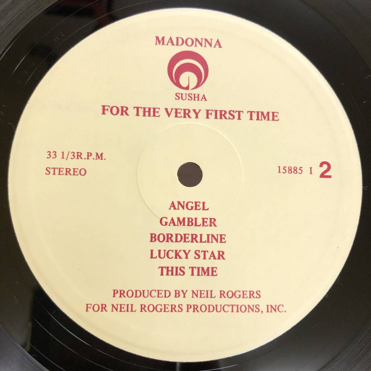 (LP) Madonna - For The Very First Time【15885 I】2枚組 マドンナ_画像4