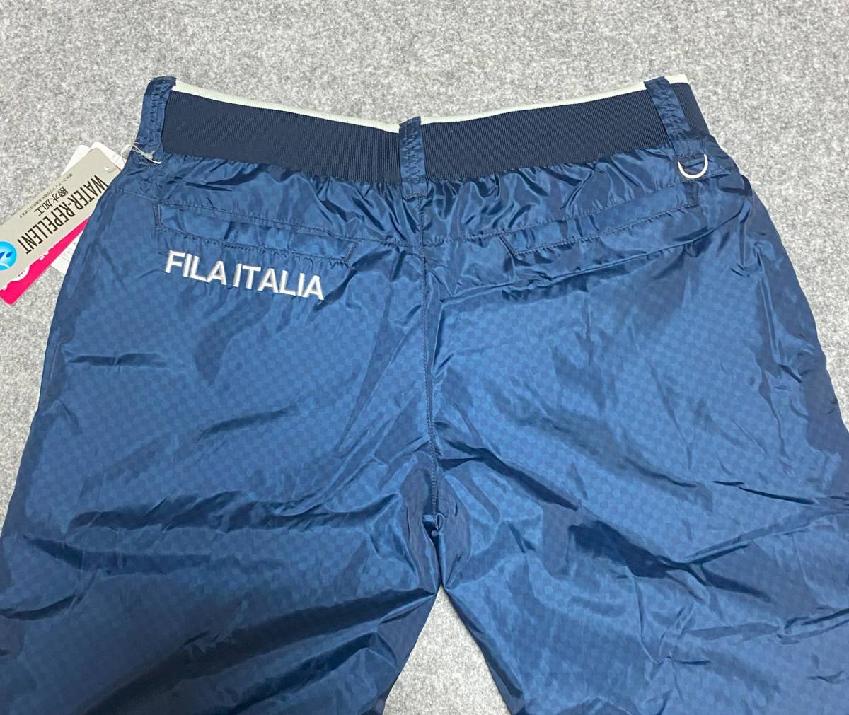 送料520円～◇新品◇FILA GOLF フィラゴルフ◇M(78-84㎝)◇撥水/蓄熱　中綿ロングパンツ ◇ネイビーブロックチェック◇定価13200円_画像6