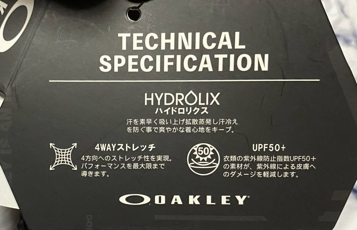 新品◇OAKLEY オークリー ◇L(JPN)◇吸汗速乾/4WAYストレッチ インナーシャツ モックネック長袖シャツ_画像9