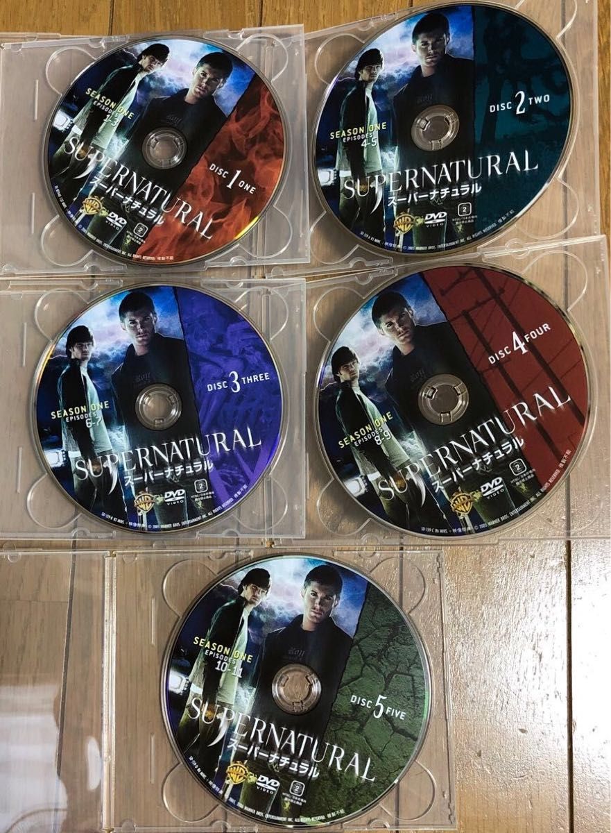 SUPERNATURAL スーパーナチュラル シーズン1 セット１＆２　DVD