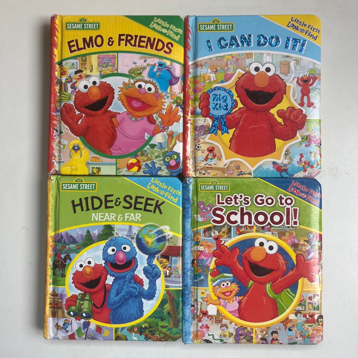 【洋書】SESAME STREET セサミストリート Little First Look&Find ミッケ 英語 絵本　 児童書