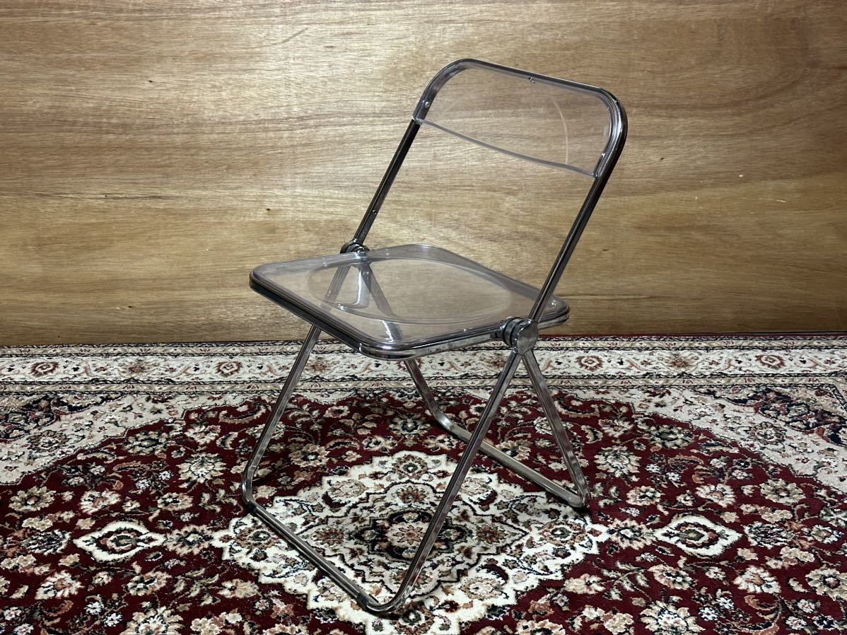  складной стул складной стул прозрачный прозрачный Vintage античный Италия прозрачный 