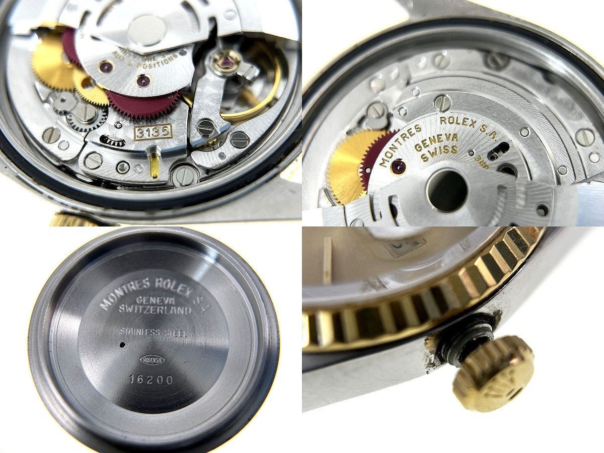 春新作の ロレックス 可動 訳有 - Yahoo!オークション ROLEX Cal 16233 本体