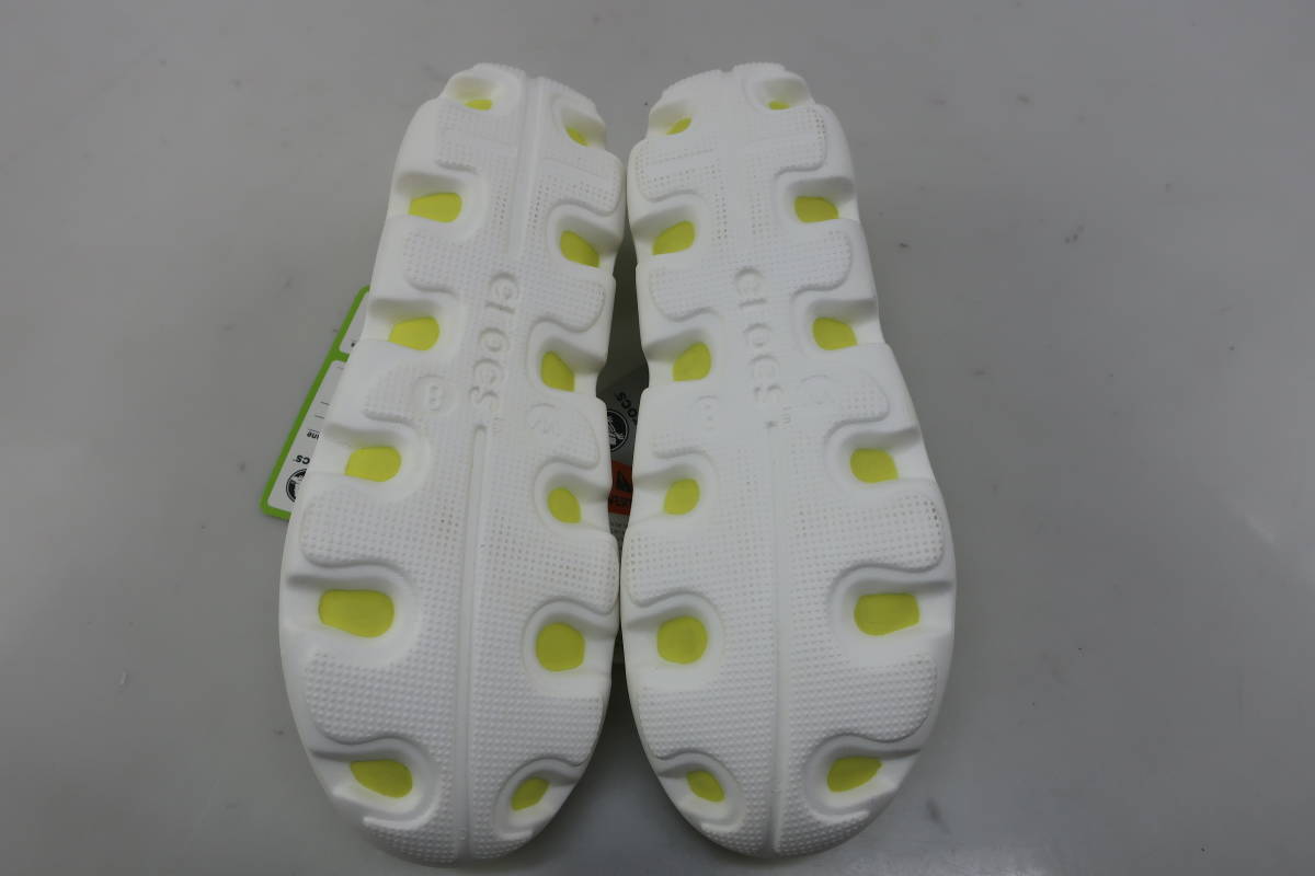 【送900円】 8008 未着用品 crocs クロックス deut sport mary jane パンプス イエロー 24㎝ W8 メーカー希望小売価格4980円の画像5