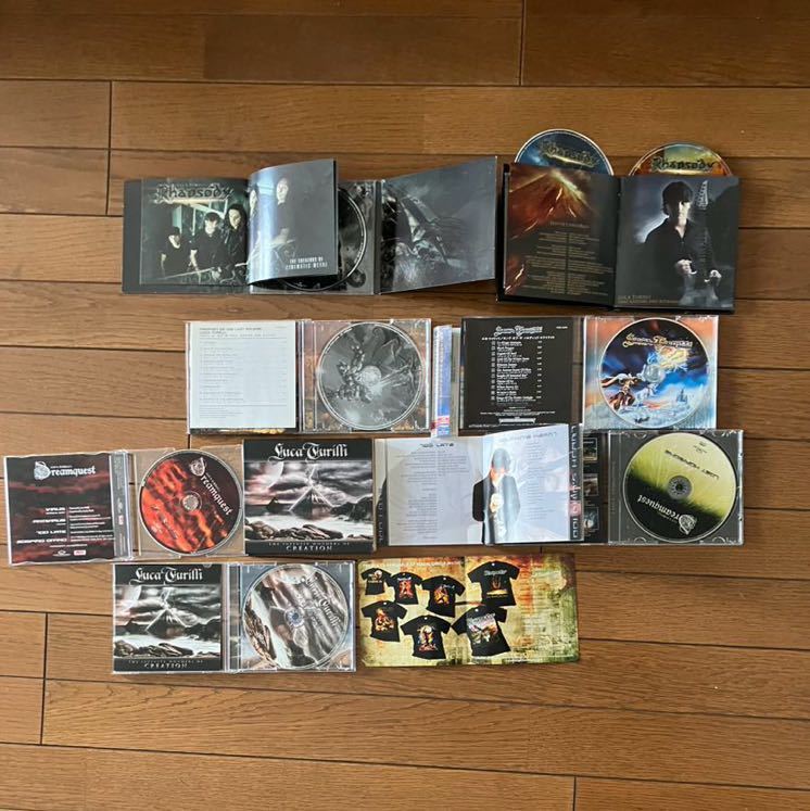 元RHAPSODY OF FIREのギタリスト LUCA TURILLI関連 『CD7枚+DVD1枚セット』メロスピ TWILIGHT FORCE、HELLOWEEN、TRICK OR TREAT、RIOT_画像2