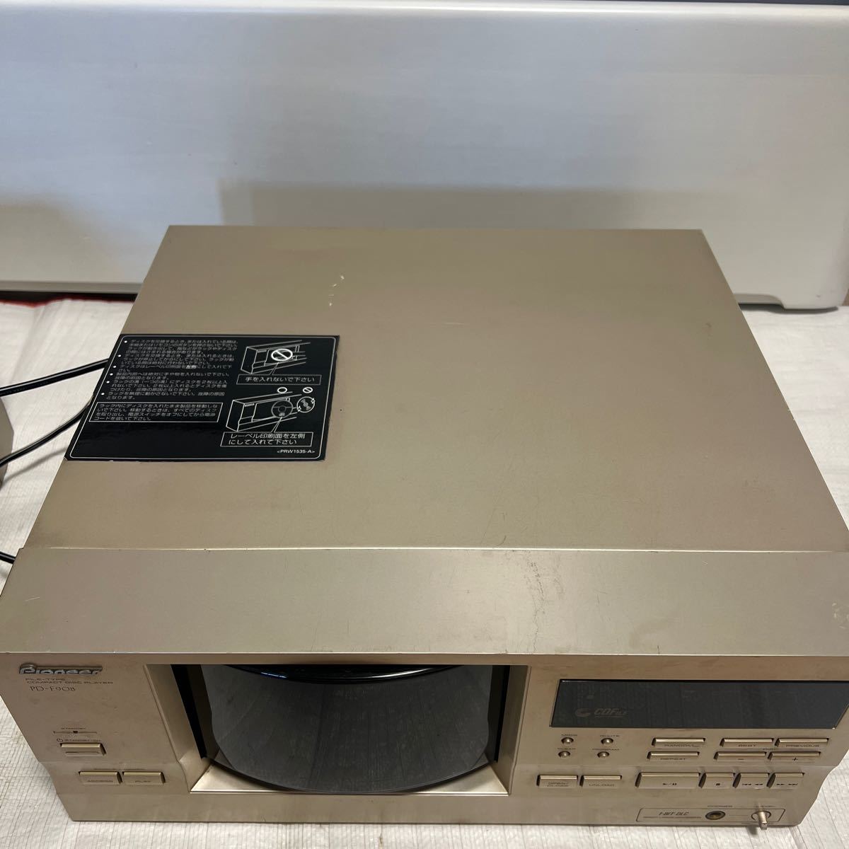 Pioneer パイオニア PD-F908 CDチェンジャー CDプレーヤー　現状品2_画像4