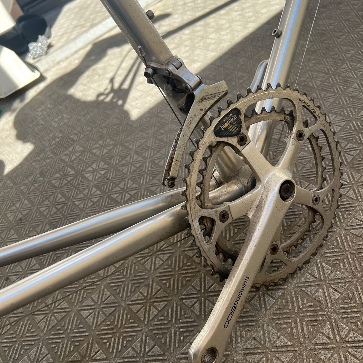 自転車フレーム SHIMANO 600 ？　現状品_画像8