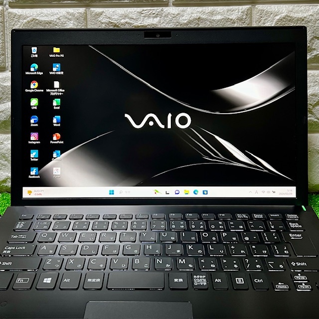 使用極浅◇ほぼ未使用級◇2021第10世代上級ハイスペック！【 VAIO VJPG13C11N 】 Corei5-1035G1/ NVMeSSD256GB/ RAM8GB/ カメラ/ Windows11_画像2