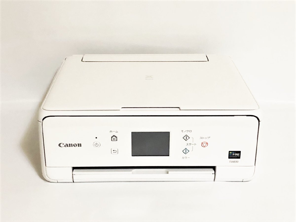 [ TS6030( white )] Canon ink-jet printer multifunction machine [ speciality shop therefore is possible [ safe 60 days guarantee ]](G)