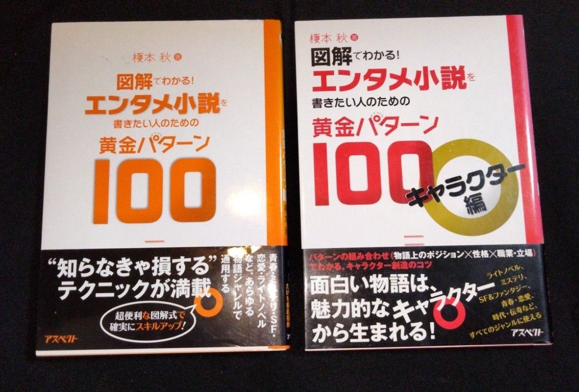 【二冊】図解でわかる!エンタメ小説を書きたい人のための黄金パターン100