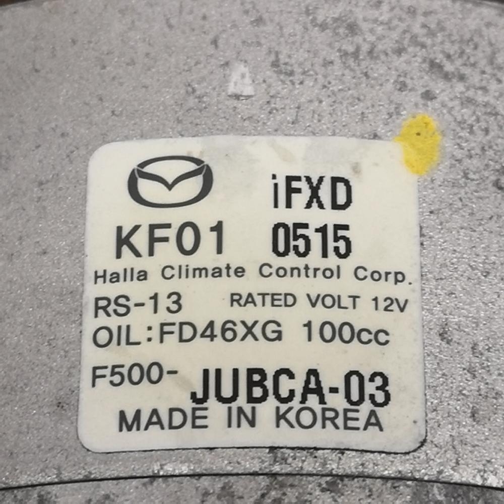 KE2FW 前期【エアコンコンプレッサー】KF01-61-450A H25 マツダ CX-5 XD (8万km) 5CX2の画像2