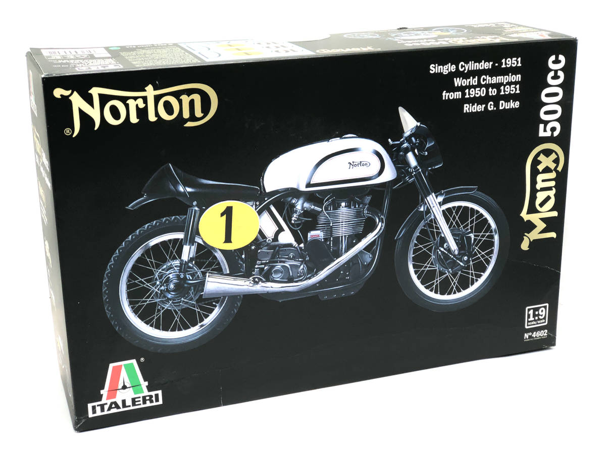 ita rely 1/9 Norton man ks500cc #1 1951 world Champion 