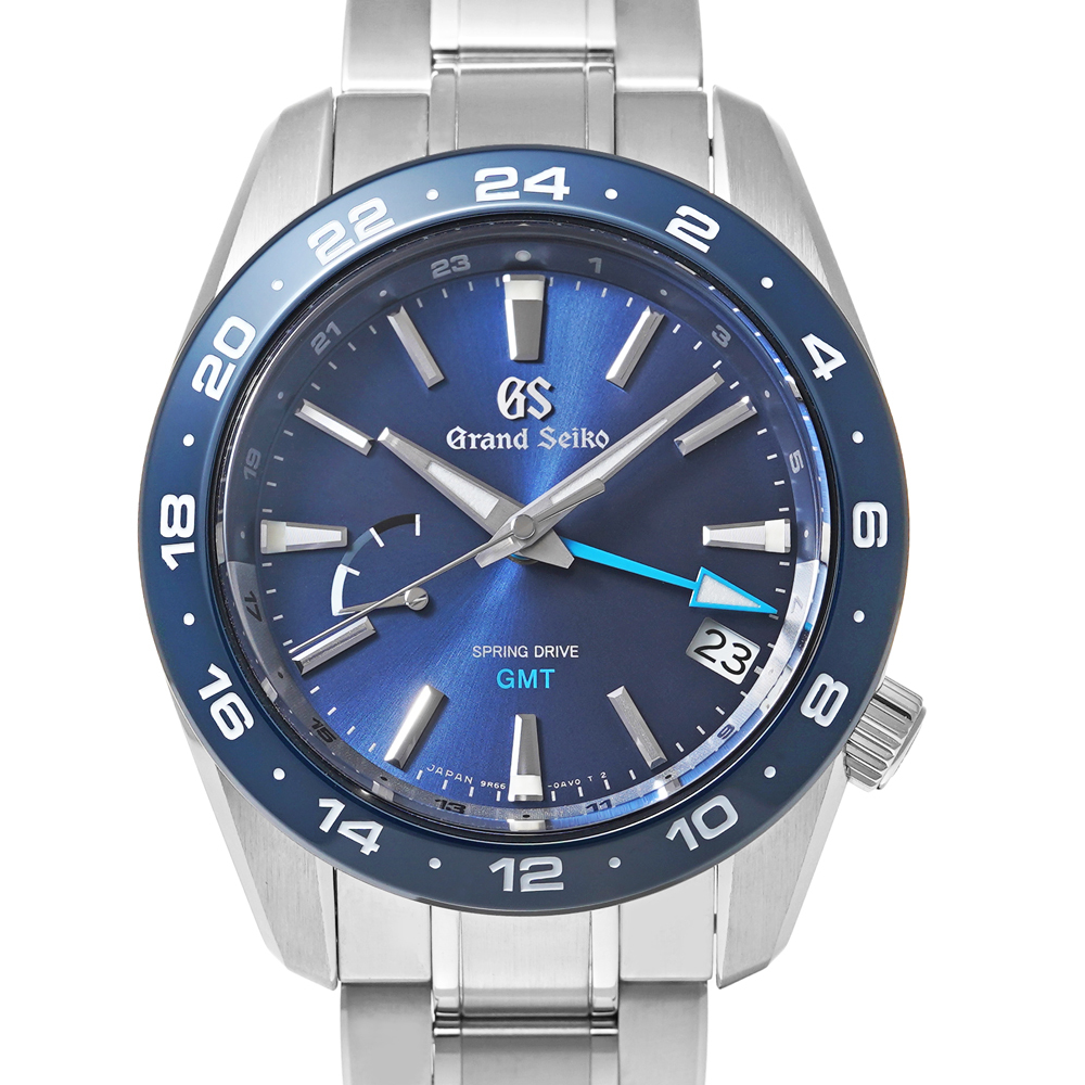 グランドセイコー 9Rスプリングドライブ GMT スポーツコレクション Ref.SBGE255 中古品 メンズ 腕時計