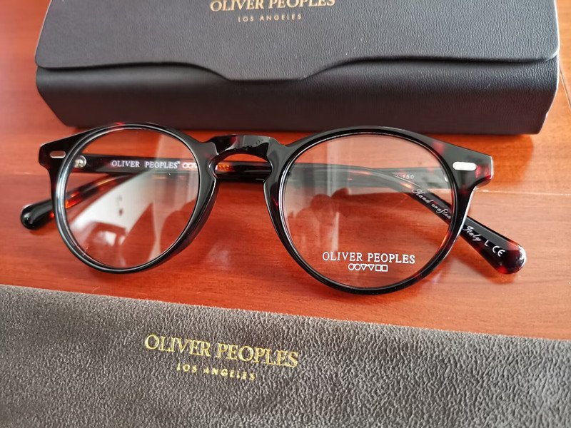 高級*イタリア製★「OLIVER PEOPLES/オリバーピープルズ」伝説の大人気作・OV5186・ボストン・鼈甲・メガネフレーム_画像6