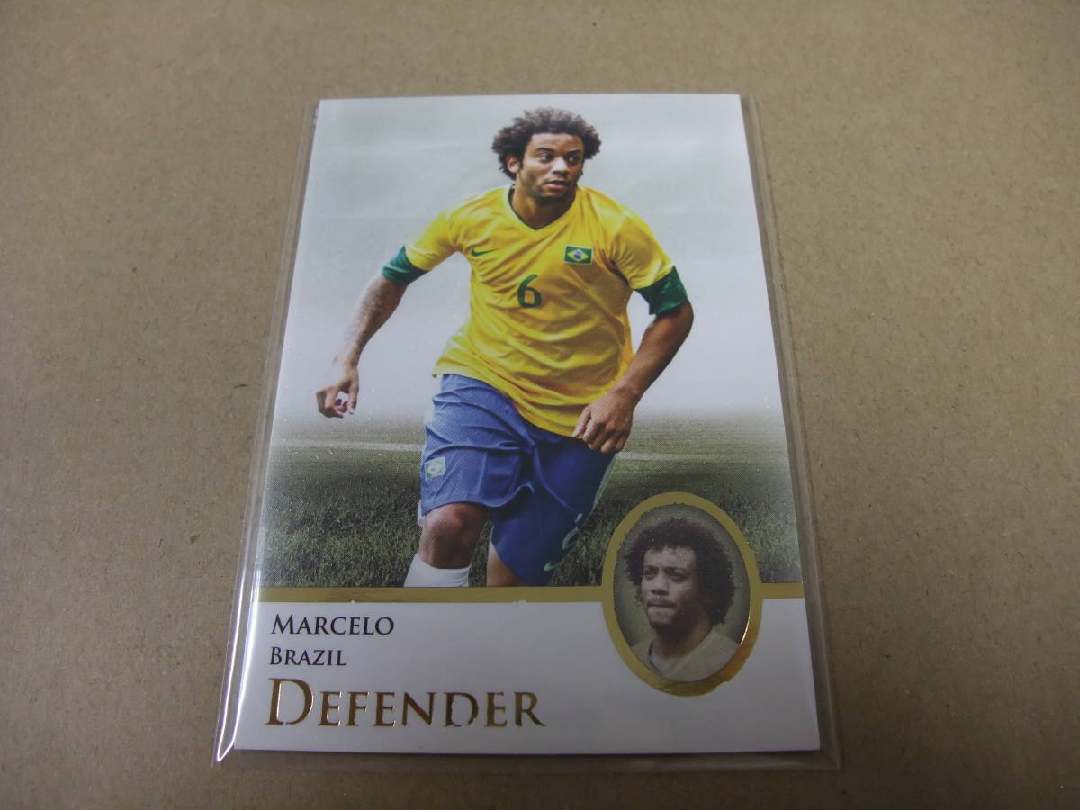 Futera UNIQUE 2013 022 マルセロ MARCELO DEFENDER カード サッカー ブラジル_画像1