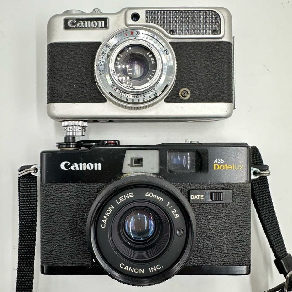 1円〜 ジャンク フィルムカメラ15台まとめて Canon Konica minolta PENTAX PETRI FUJICA MAMIYA フィルムカメラ 動作未確認 部品取り_画像3