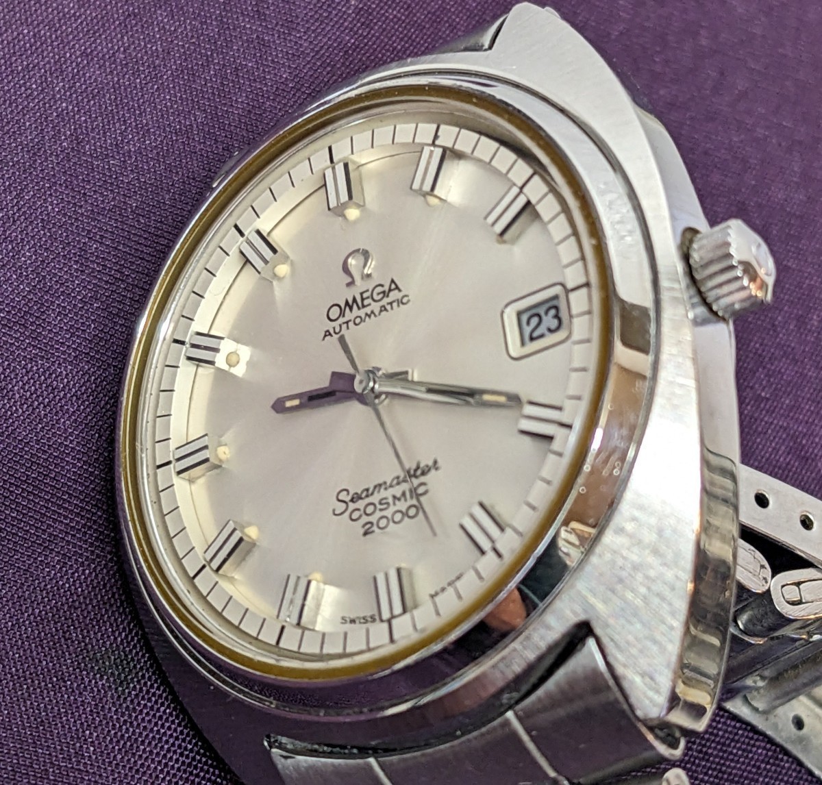 OMEGA Seamaster COSMIC 2000 AUTOMATIC 正常稼働中の画像4