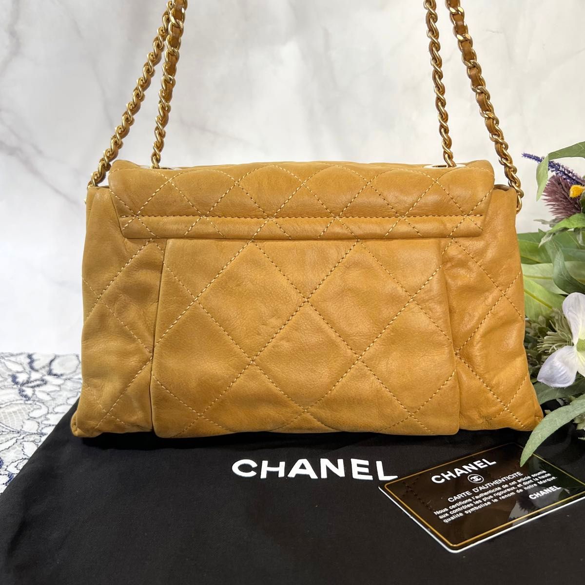 CHANEL シャネル【美品】スパークルレザー マトラッセ CHANEL シャネル【美品】スパークルレザー マトラッセ