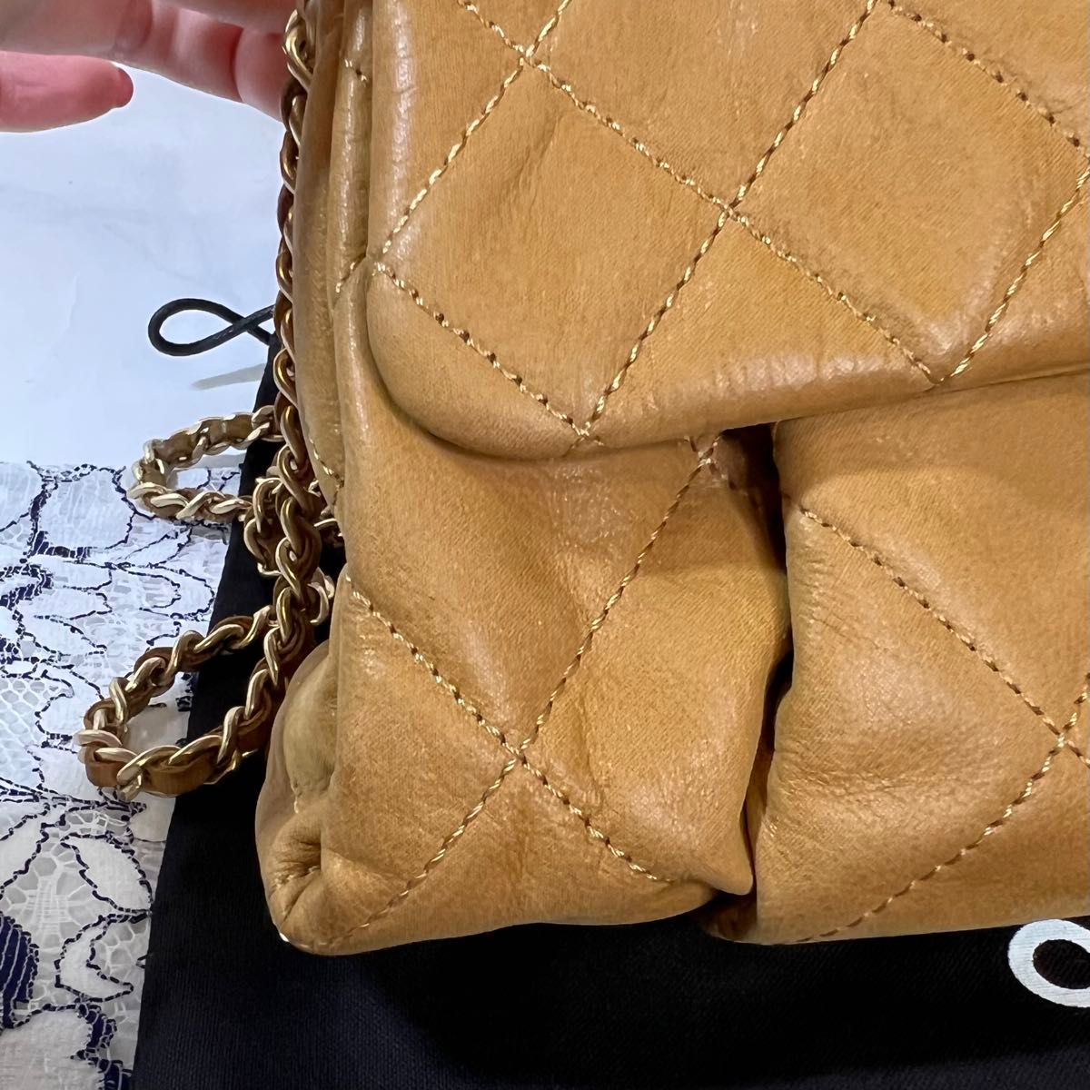 CHANEL シャネル【美品】スパークルレザー マトラッセ CHANEL シャネル【美品】スパークルレザー マトラッセ
