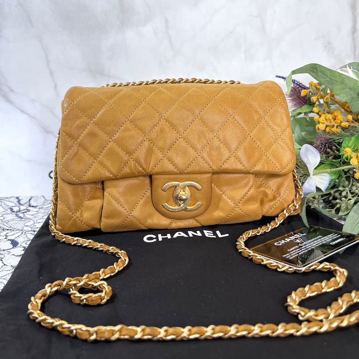CHANEL シャネル【美品】スパークルレザー マトラッセ CHANEL シャネル【美品】スパークルレザー マトラッセ
