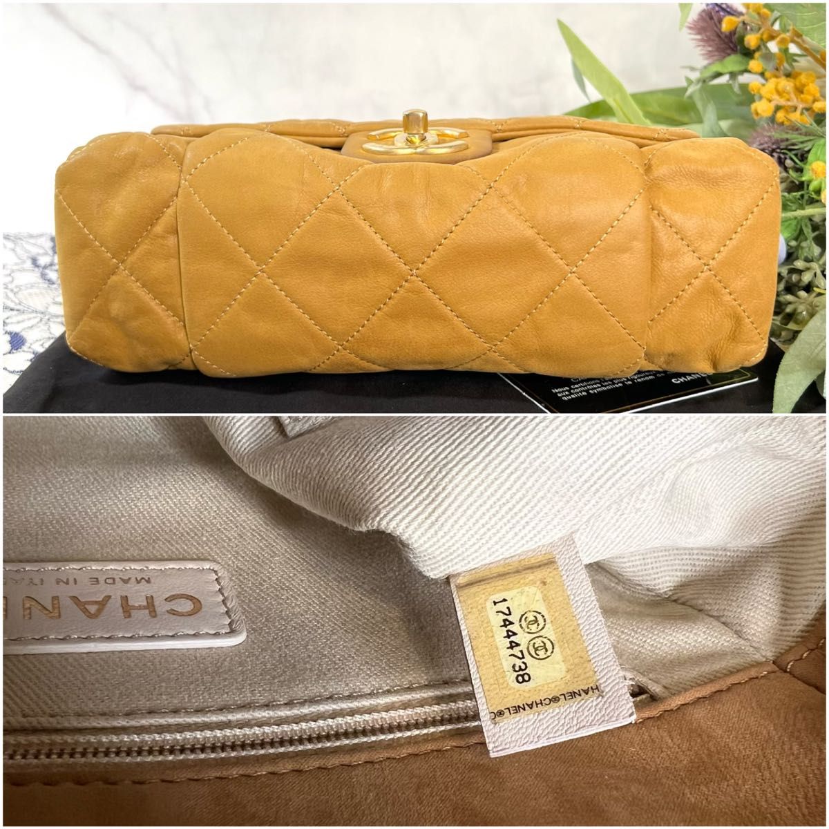 CHANEL シャネル【美品】スパークルレザー マトラッセ CHANEL シャネル【美品】スパークルレザー マトラッセ
