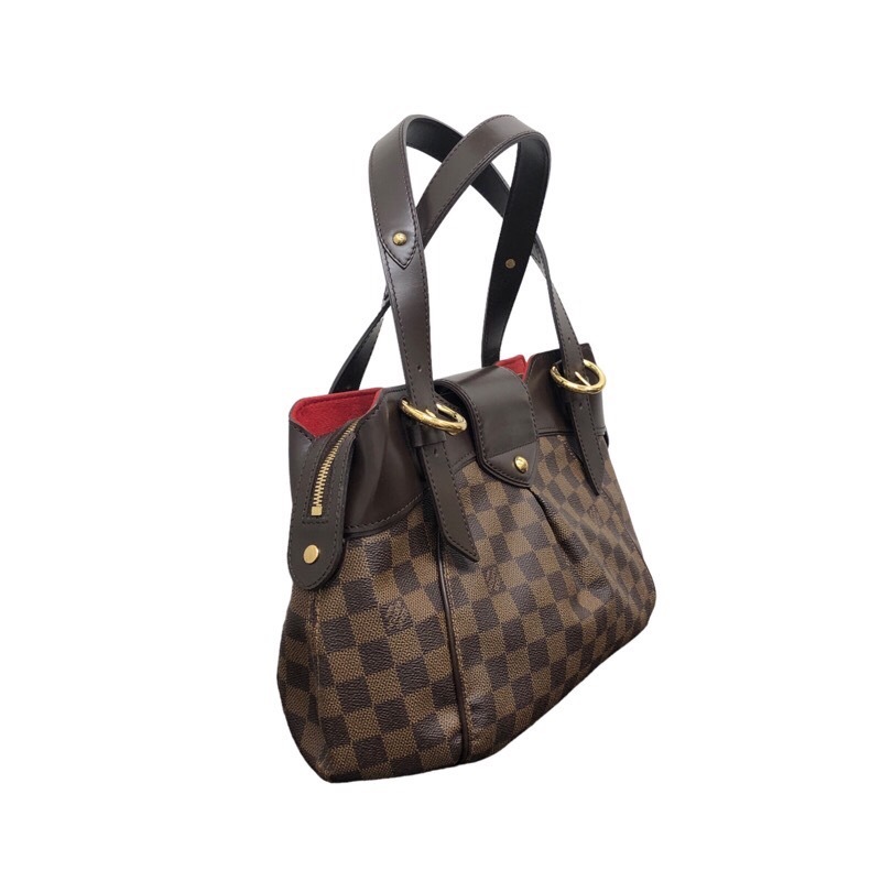  Louis * Vuitton LOUIS VUITTONsi stay naPM N41542 Damier Damier canvas handbag lady's used 