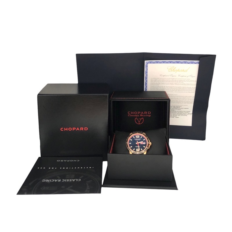  Chopard Chopardmiremi задний GTS 161295-5001 K18PG/ Raver наручные часы мужской б/у 