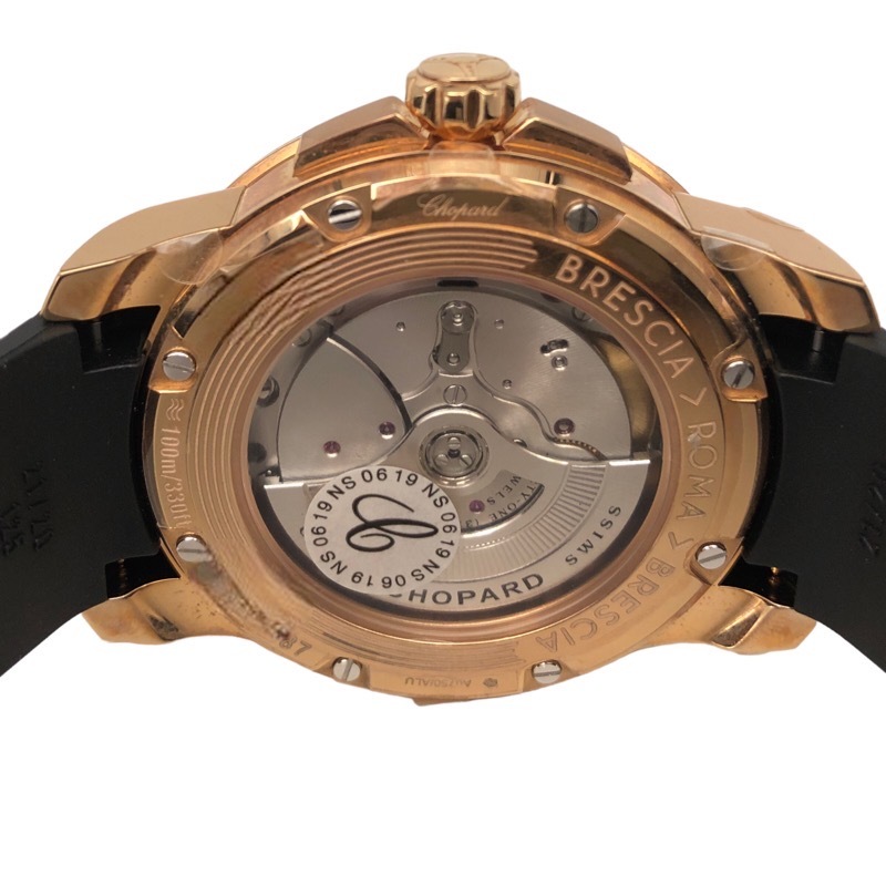  Chopard Chopardmiremi задний GTS 161295-5001 K18PG/ Raver наручные часы мужской б/у 