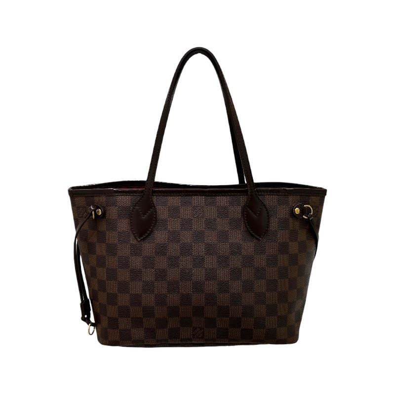 ルイ・ヴィトン LOUIS VUITTON ネヴァーフル PM N51109 ブラウン ダミエ トートバッグ レディース 中古_画像2