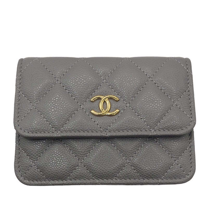 シャネル CHANEL ロゴチェーンショルダーバッグ AP2306 キャビアスキン/GD金具 ショルダーバッグ レディース 中古_画像1