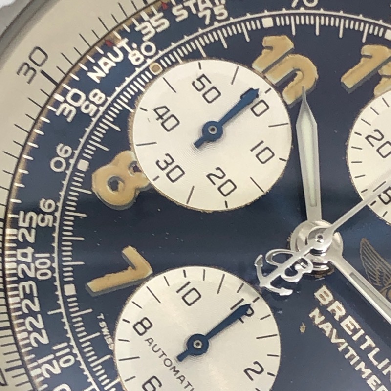  Breitling BREITLING Old Navitimer хронограф A13022 SS наручные часы мужской б/у 