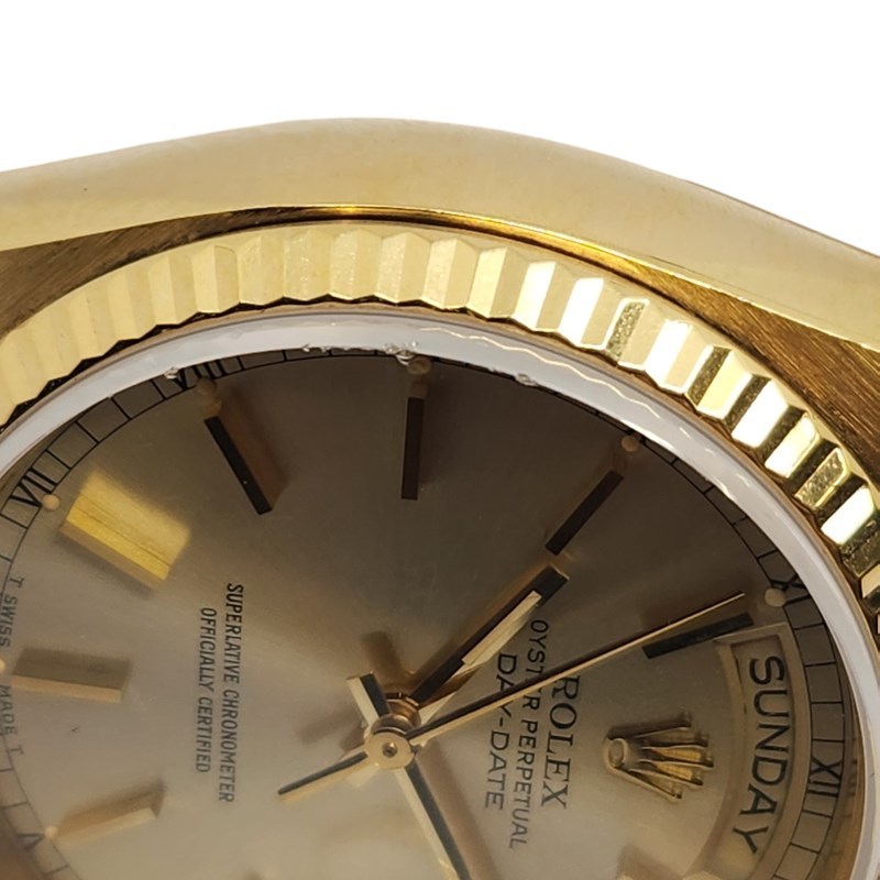 ロレックス ROLEX デイデイト （63番台） 18038 シャンパンゴールド K18YG 腕時計 メンズ 中古