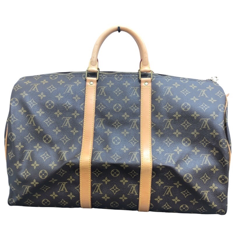 ルイ・ヴィトン LOUIS VUITTON キーポル50 M41426 ブラウン モノグラムキャンバス ボストンバッグ ユニセックス 中古_画像2