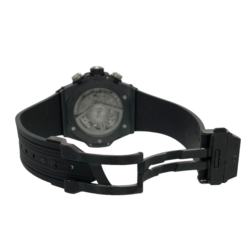 ウブロ HUBLOT ビックバン ウニコ ブラックマジック 441.CI.1170.RX ブラック×シルバー セラミック/ラバーベルト 腕時計 中古 メンズ_画像6
