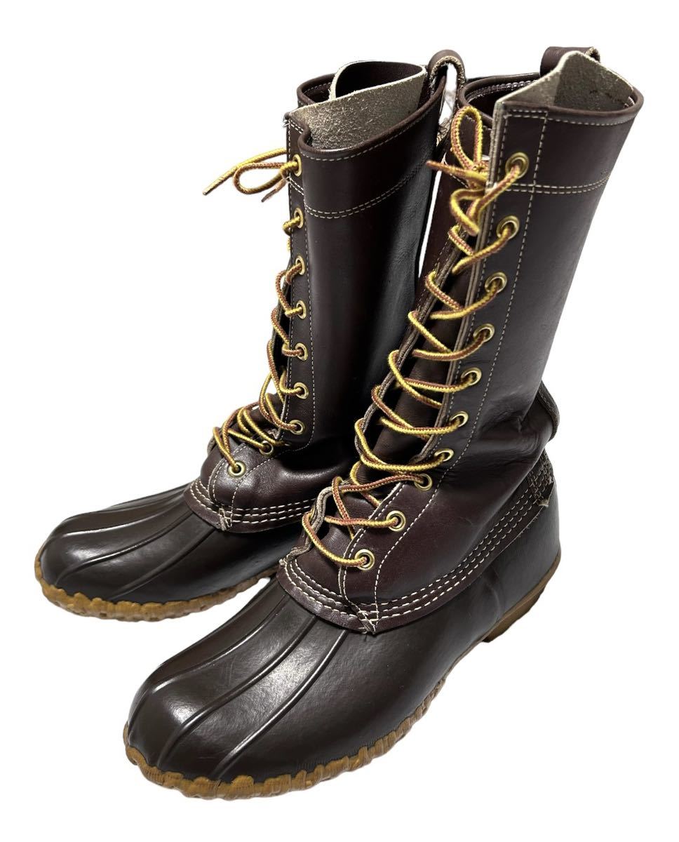 【保証書付】 L.L.Bean 70s~80s 美品 USA製 柳9140 vintage ハンティングブーツ ロングブーツ 80年代 70年代 ビーンブーツ エルエルビーン 10ホール 男性用