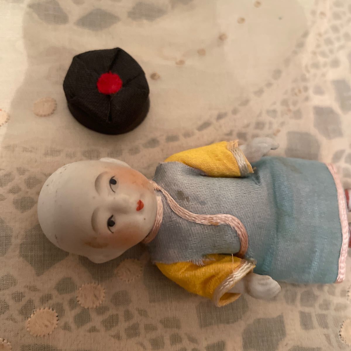 ヴィンテージ ビスク ドール　人形　陶器 レトロ アンティーク ビンテージ 日本製　チャイナ　_画像5