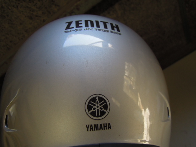 （NR)YAMAHA　ジェットヘルメット　 ZENITH 　YJ-3D　Mサイズ　ジャンク　_画像4