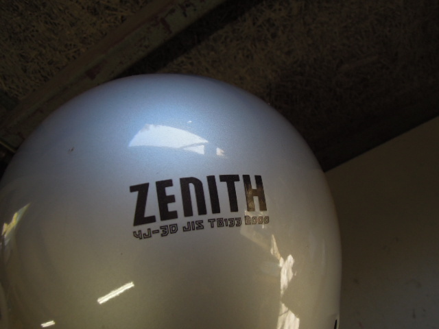 （NR)YAMAHA　ジェットヘルメット　 ZENITH 　YJ-3D　Mサイズ　ジャンク　_画像5
