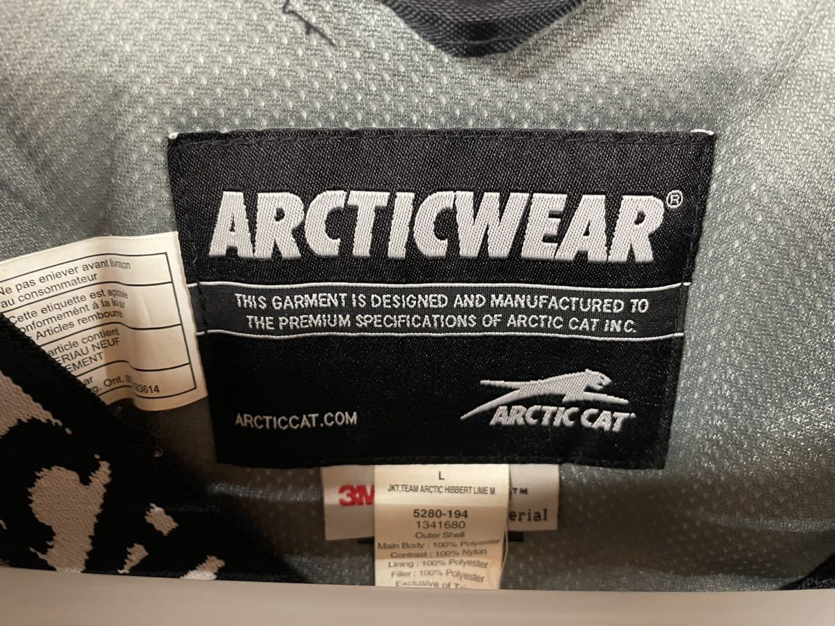  ограниченная модель Arctic Cat Men\'s одежда Tucker Hibbert Jacket L размер Team Arctic Pants L размер верх и низ раздельный одежда снегоход 