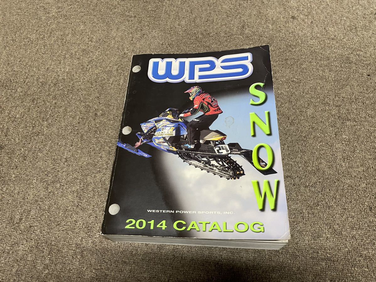 WPS スノーモービル カタログ 2014 当時もの_画像1