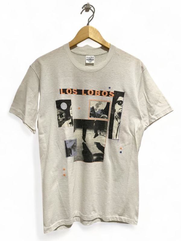 80s Spring Ford LOS LOBOS ロス・ロボス THE LIGHT OF THE MOON Tシャツ バンドT XLサイズ USA製 1987's_画像1