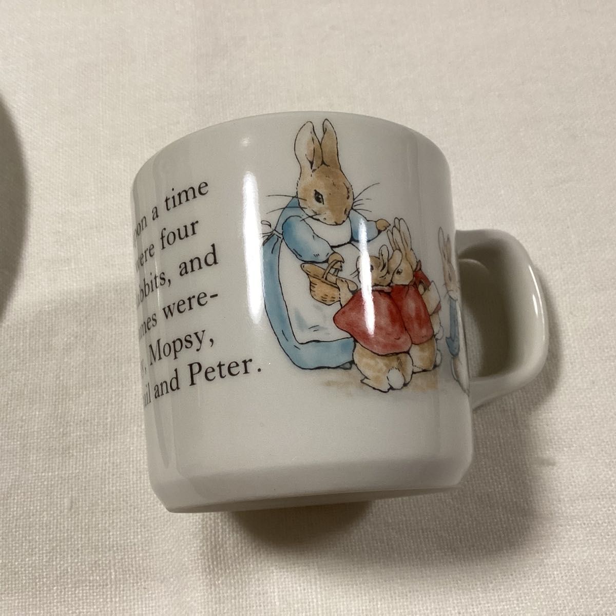 ウェッジウッド　 ピーターラビット　マグ&プレートセット　 WEDGWOOD  PETER RABBIT イギリス製