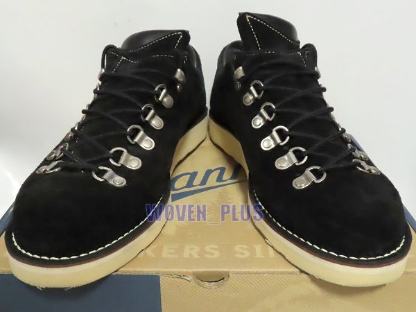 US9 Danner MOUNTAIN LIGHT RIDGE LOW BLACK SUEDE DS-4007Z BK MADE IN JAPAN マウンテン ライト リッジ ロー ブラック スエード ダナー_画像2