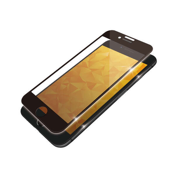  【3箱】エレコム iPhone SE 第3 第2 フルカバーガラスフィルム カバー率99％ セラミックコート ブラック PM-A22SFLKGCRB 4549550243353_画像9